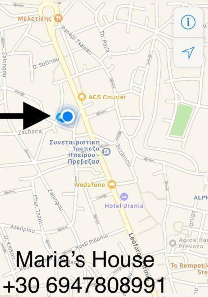 Marias House Apartment เปรเวซา ภายนอก รูปภาพ